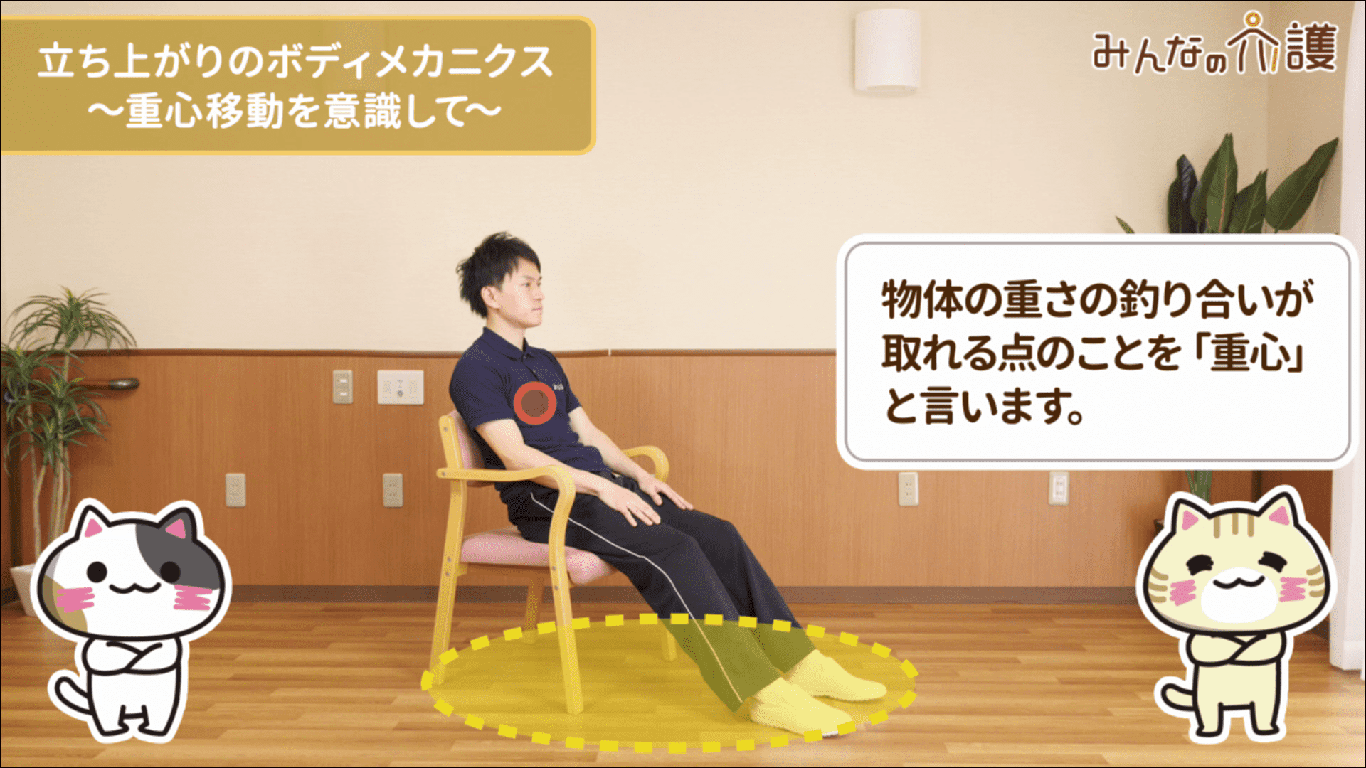 重心のイメージ